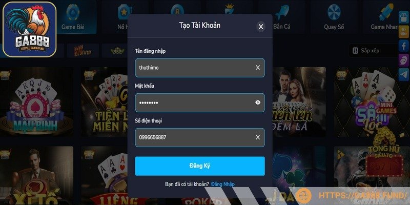 Dùng password mạnh để đảm bảo